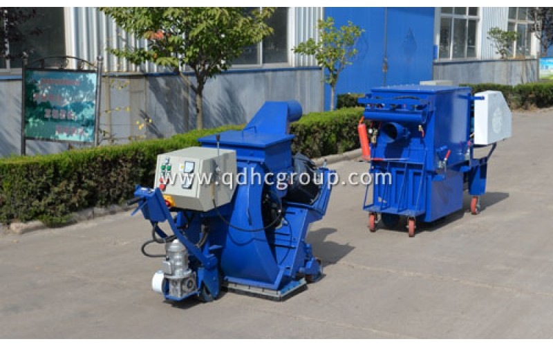 青島華川移動拋丸機售前服務貼心細致