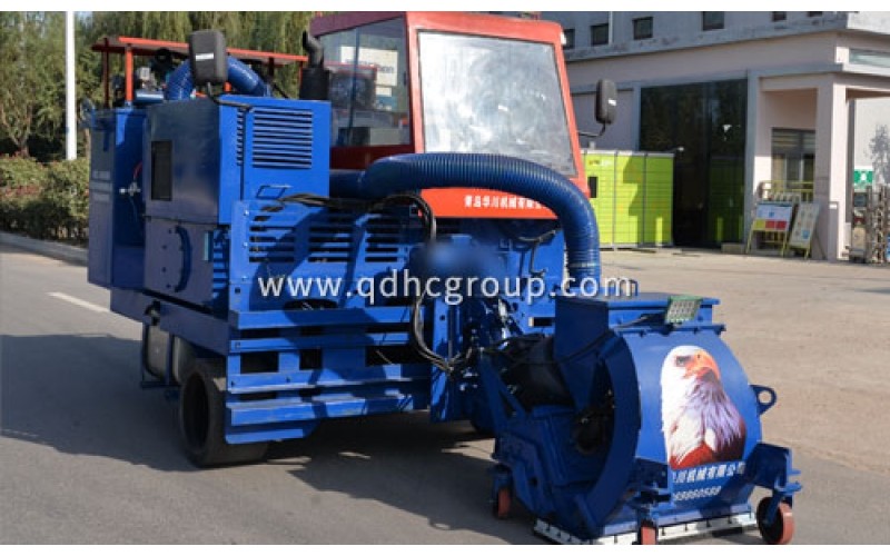 車載拋丸機可以應(yīng)用到各種施工路面